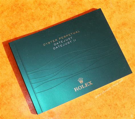 Rolex booklet 